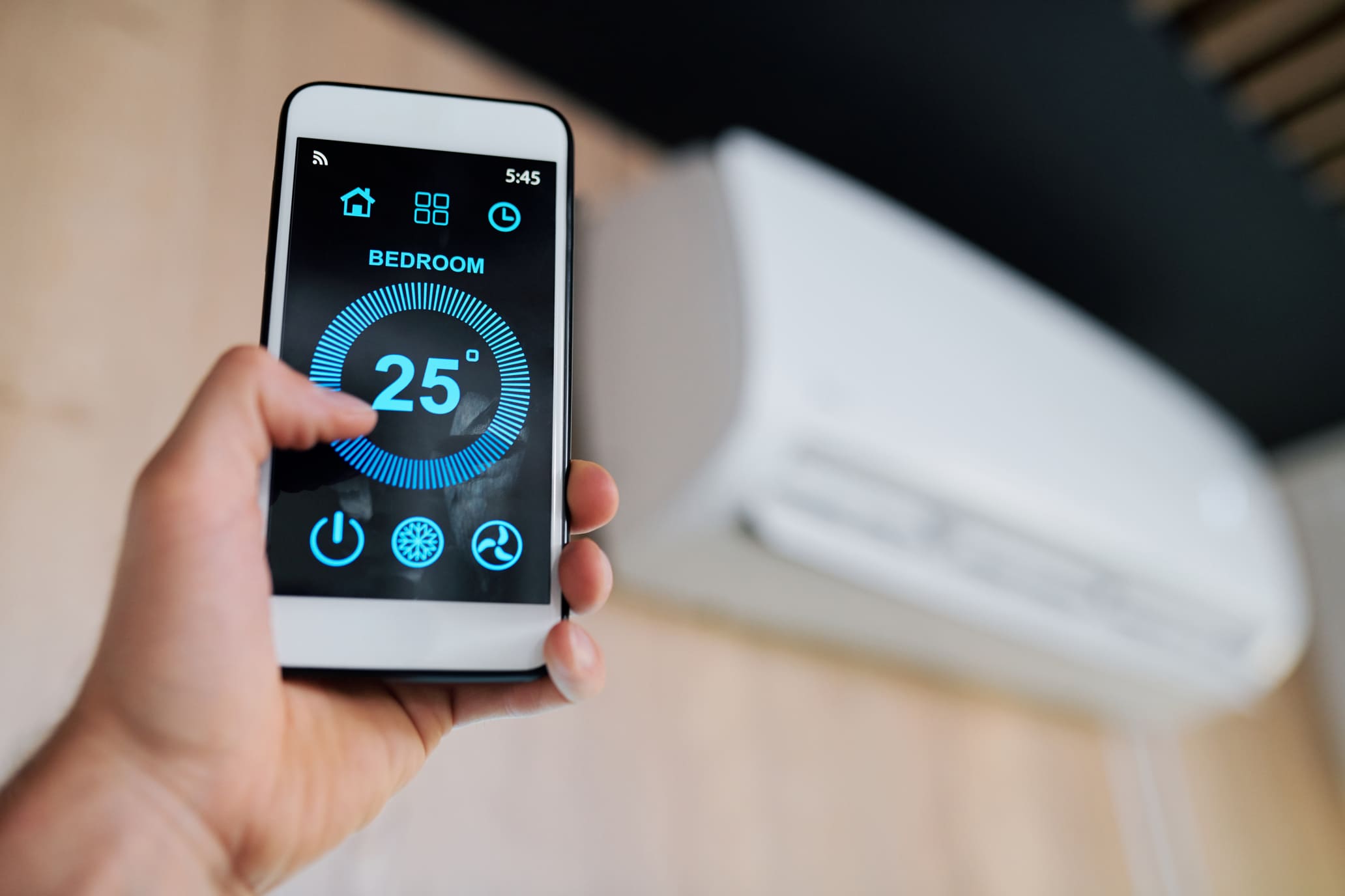 oro-kondicionieriai-su-wifi-funkcija-išmaniems-namams-kondicionierius-oro-kondicionierius-Haacs